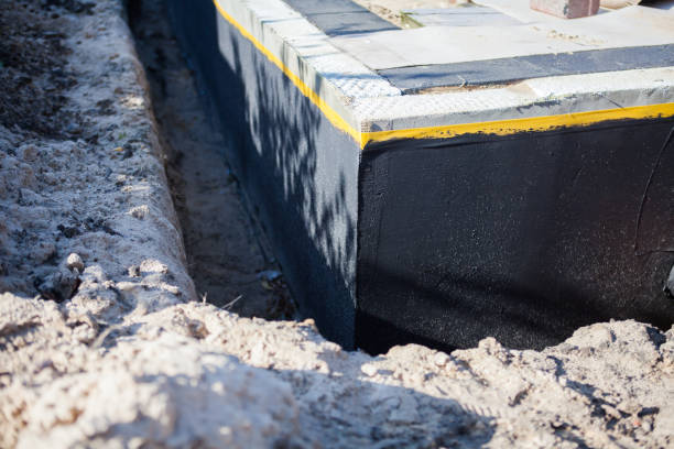 Professional Waterproofing technician working in Cassopolis, MI